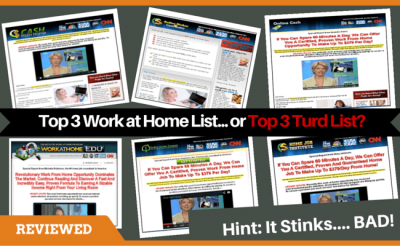 Top 3 Work at Home Scam by Sarah johnson