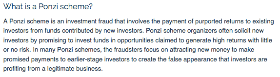 SEC Ponzi Scheme Facts
