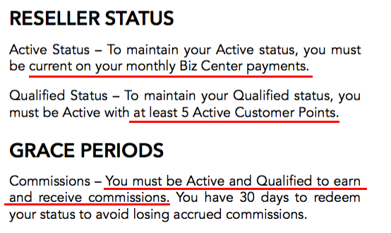 Staying Active Requirements