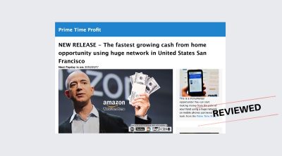 Prime Time Profit - Scam or New Amazon Work From Home Program