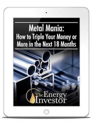 Metal Mania bonus included with subscription to Energy Investor
