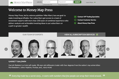 Money Map Press website