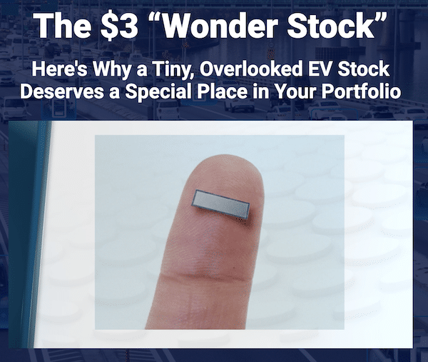 Luke Lango's presentation about a "Forever Battery" Stock on the InvestorPlace website. He also refers to it as the $3 Wonder Stock.