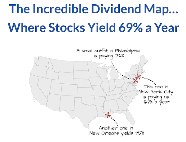 Robert Rapier's The Incredible Dividend Map presentation on the Investing Daily website.