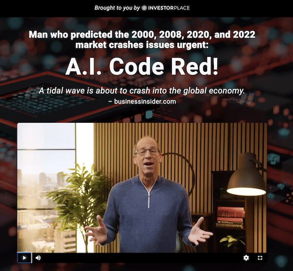 Eric Fry's 2024 "AI Code Red" presentation.